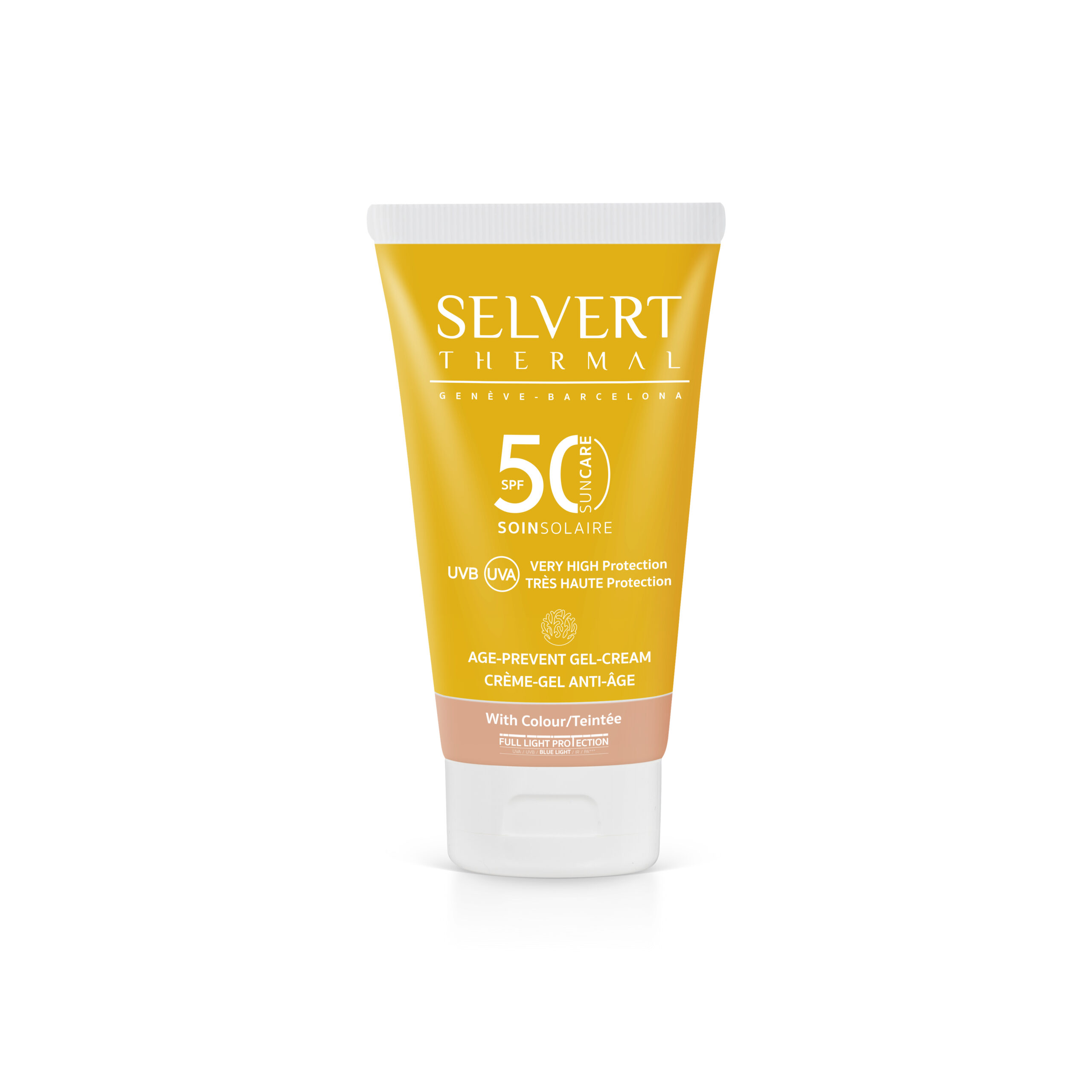 Age Prevent Gel Cream with Colour SPF50 50ml